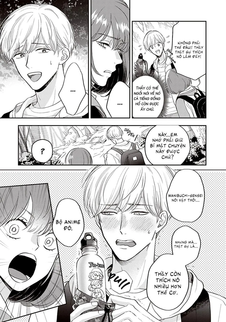 Koizumi-sensei không muốn bị phát hiện Chapter 3 Trang 15