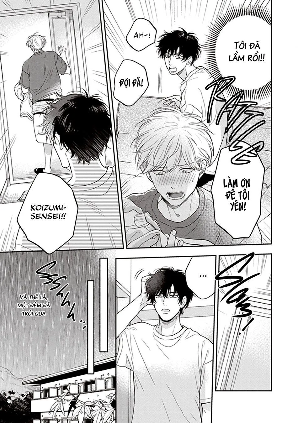 Koizumi-sensei không muốn bị phát hiện Chapter 4 Trang 11