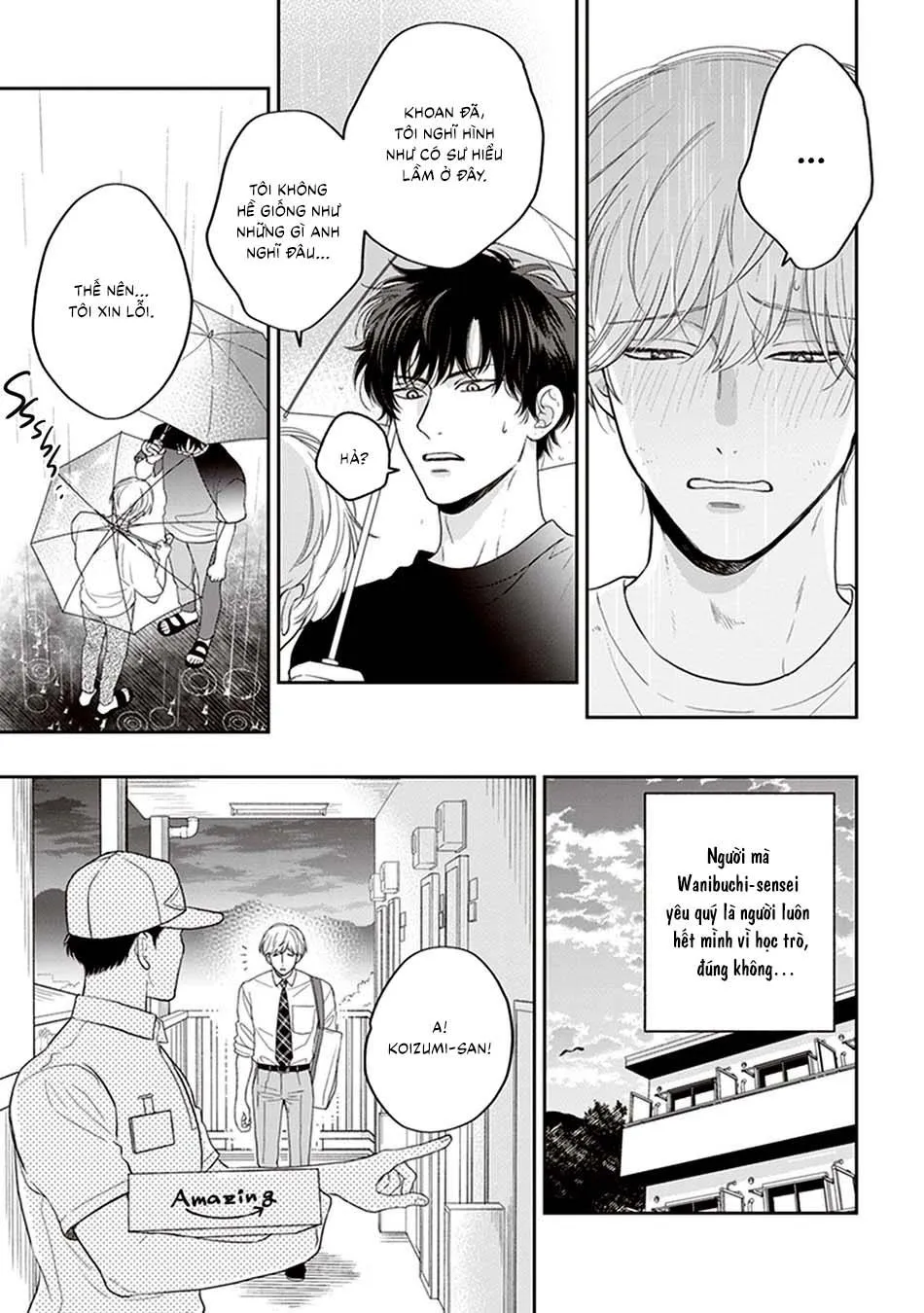 Koizumi-sensei không muốn bị phát hiện Chapter 5 Trang 7