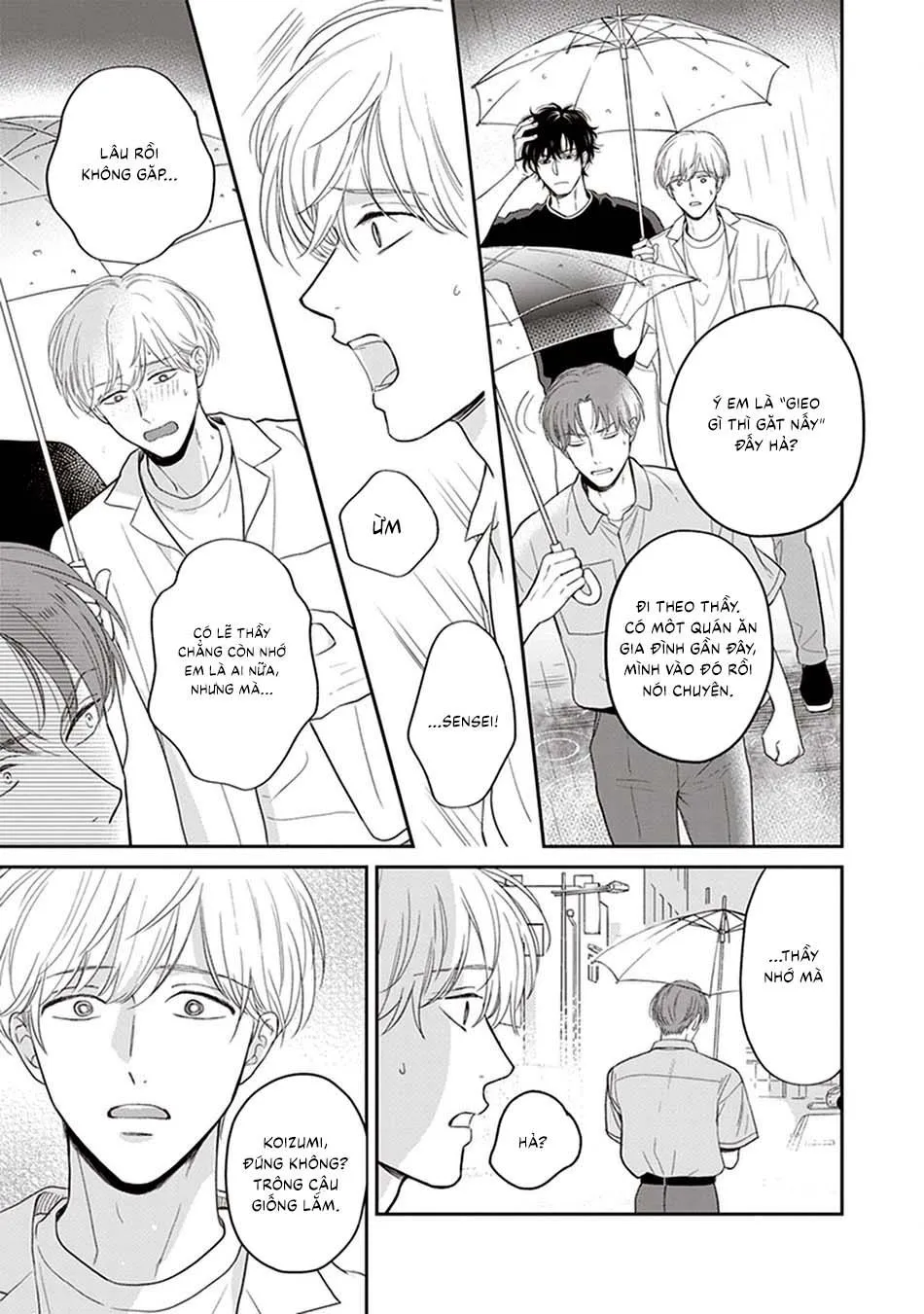 Koizumi-sensei không muốn bị phát hiện Chapter 5 Trang 23