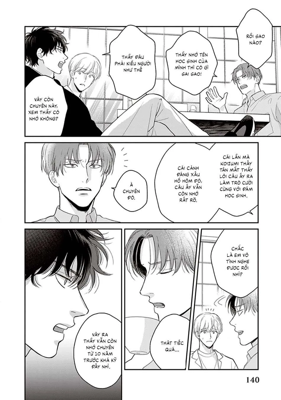 Koizumi-sensei không muốn bị phát hiện Chapter 6 Trang 8