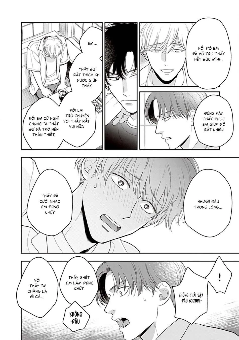 Koizumi-sensei không muốn bị phát hiện Chapter 6 Trang 10