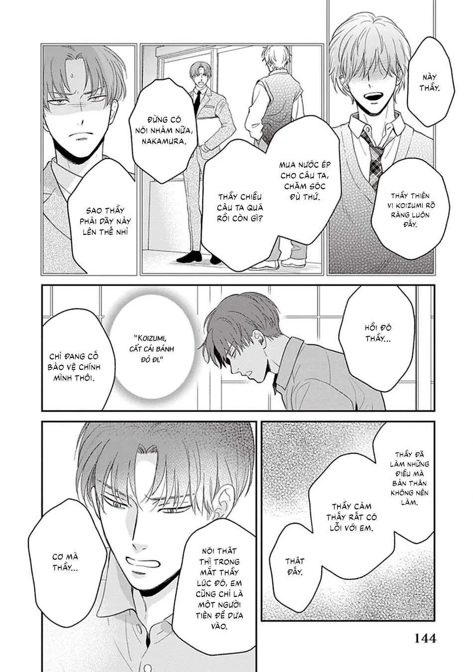 Koizumi-sensei không muốn bị phát hiện Chapter 6 Trang 12