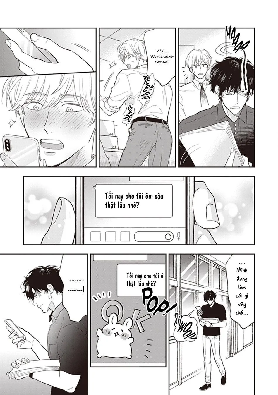 Koizumi-sensei không muốn bị phát hiện Chapter 7 Trang 7