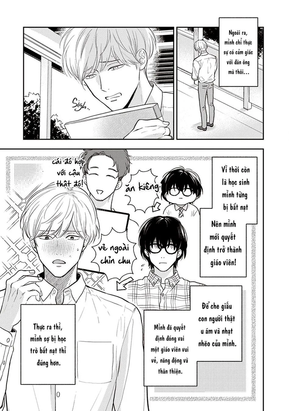 Koizumi-sensei không muốn bị phát hiện Chapter 1 Trang 8