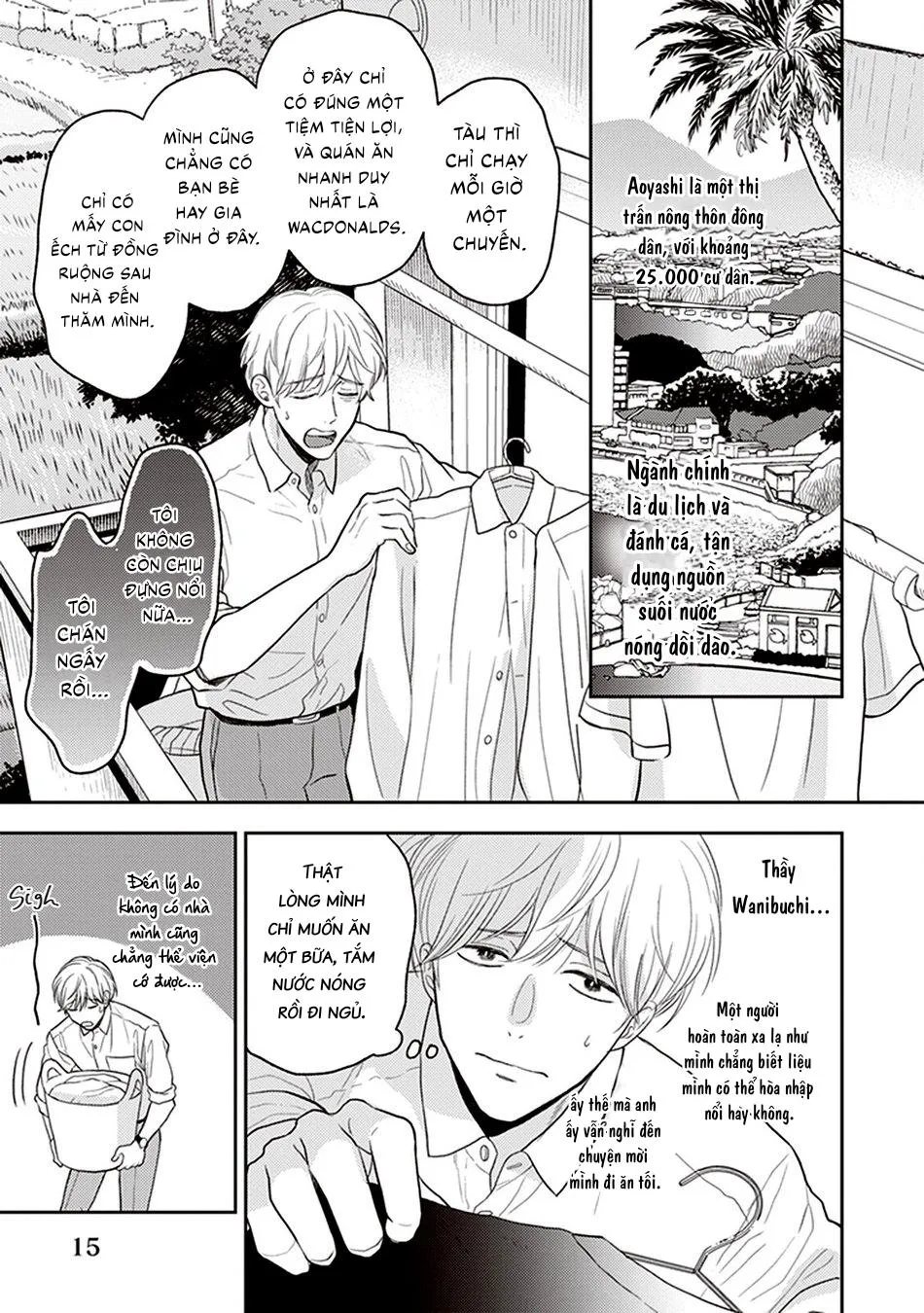 Koizumi-sensei không muốn bị phát hiện Chapter 1 Trang 16