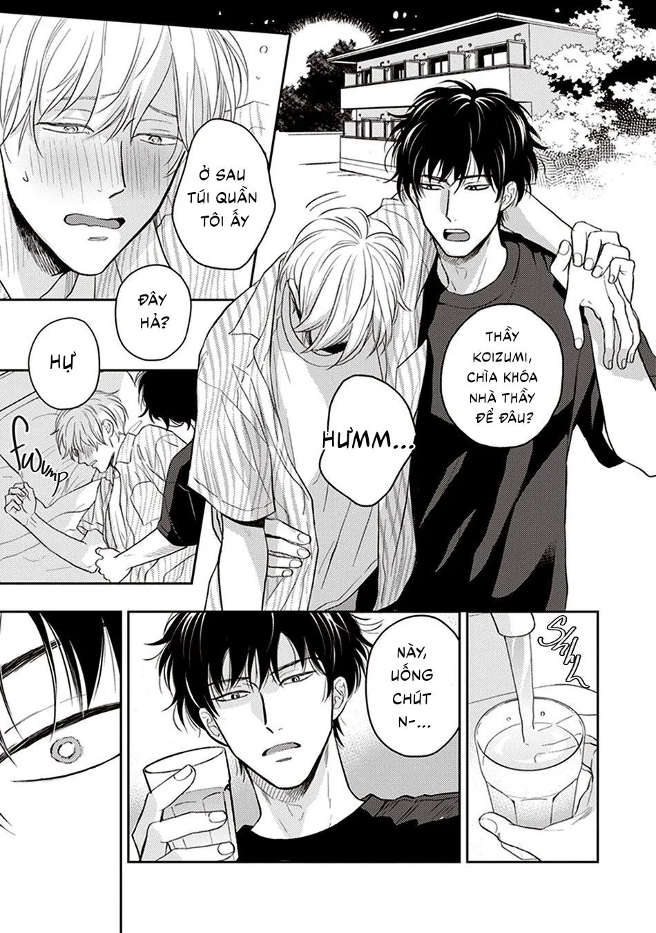 Koizumi-sensei không muốn bị phát hiện Chapter 1 Trang 22