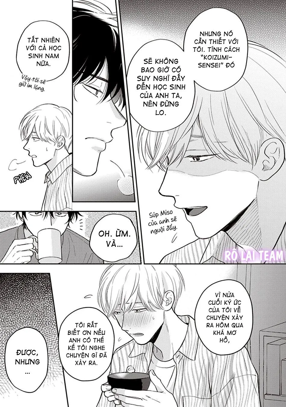 Koizumi-sensei wa Midasaretakunai Chapter 2 Trang 9