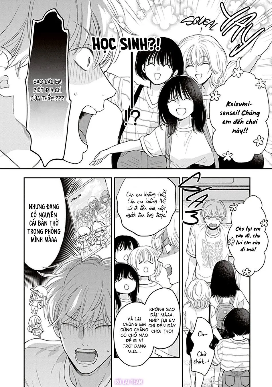 Koizumi-sensei wa Midasaretakunai Chapter 4 Trang 16