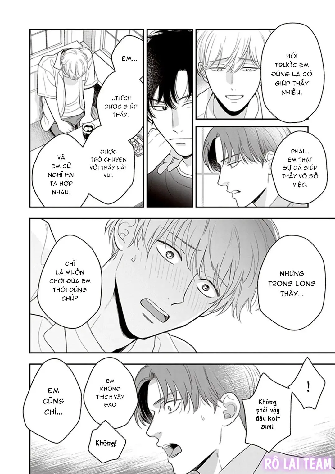 Koizumi-sensei wa Midasaretakunai Chapter 6 Trang 10