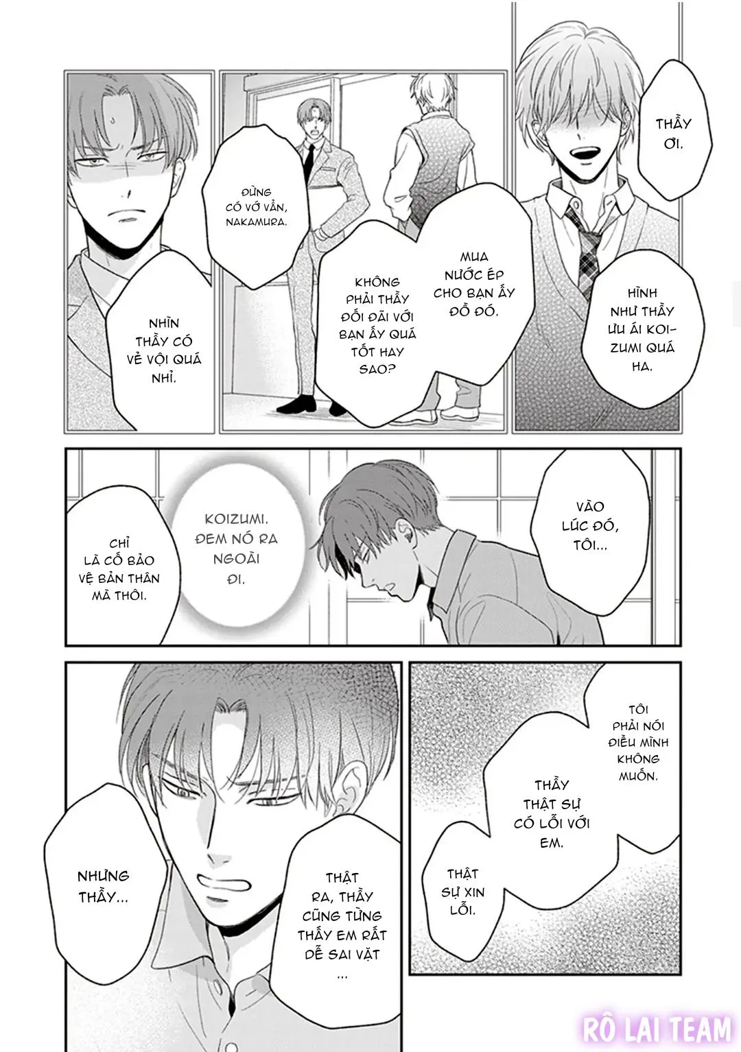 Koizumi-sensei wa Midasaretakunai Chapter 6 Trang 12