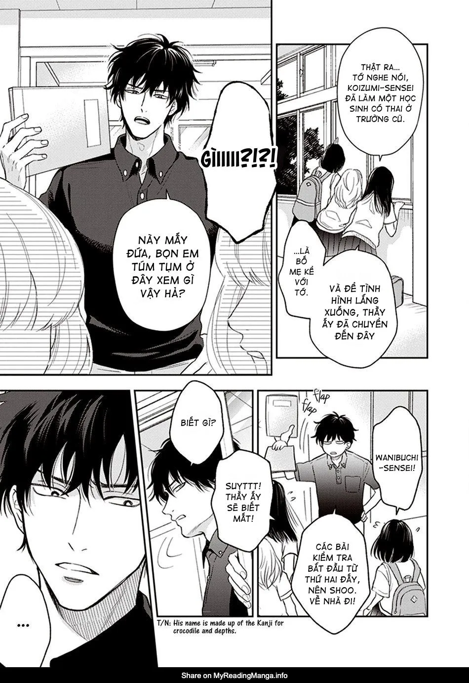 Koizumi-sensei wa Midasaretakunai Chapter 1 Trang 7