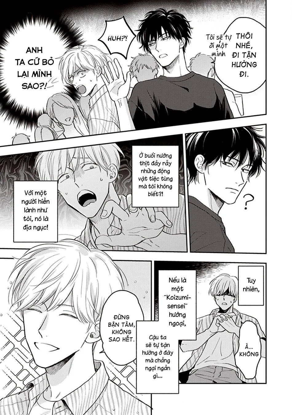 Koizumi-sensei wa Midasaretakunai Chapter 1 Trang 19