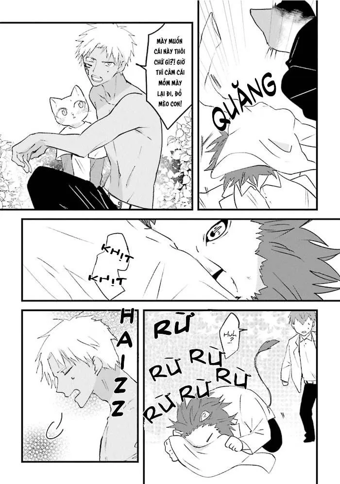 Kokou Kemono to Obaka Yankee Chapter 4 Trang 12