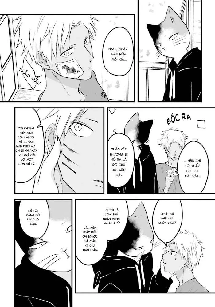 Kokou Kemono to Obaka Yankee Chapter 4 Trang 19