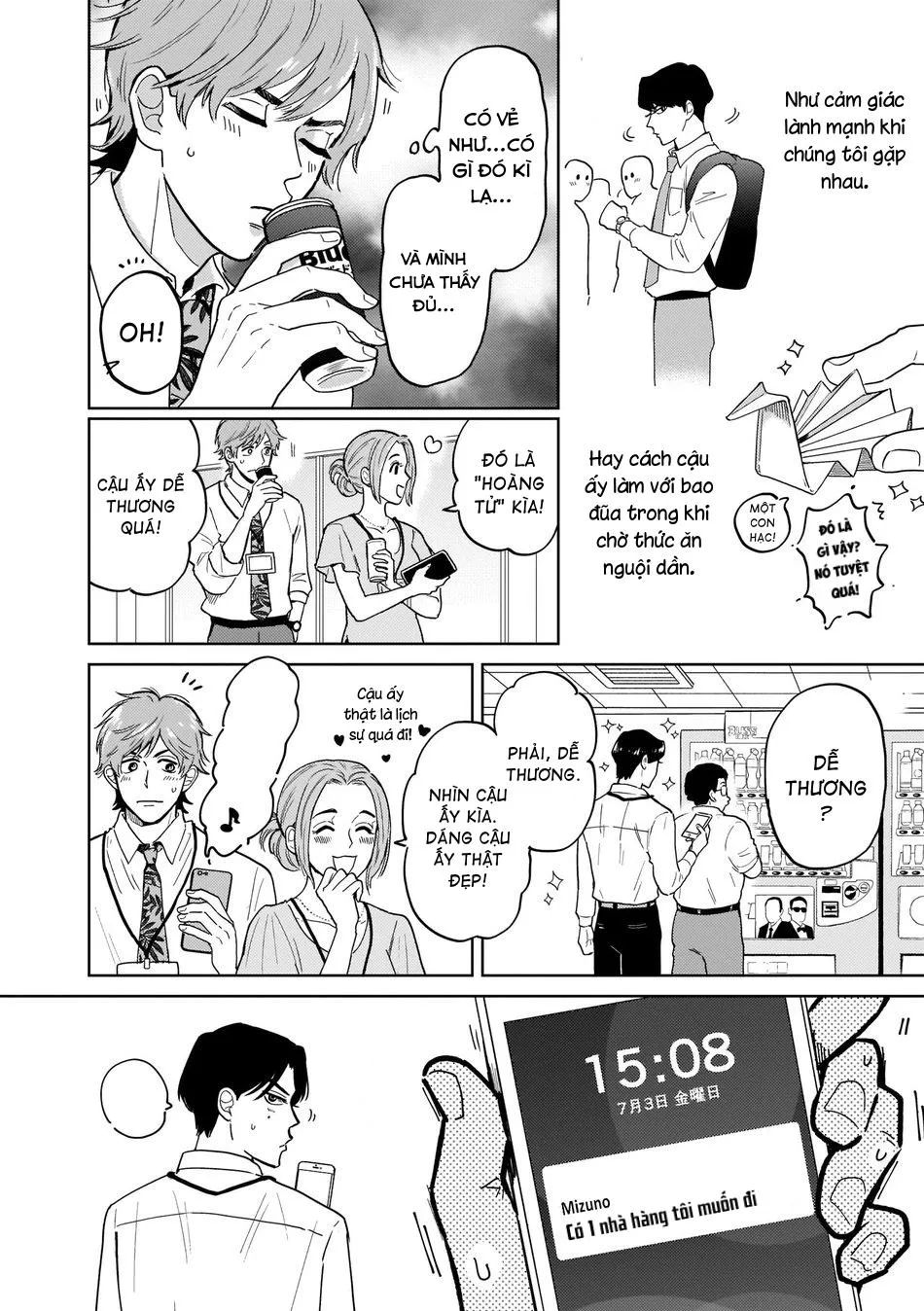 Kouri no Ouji wa Ami No Ue Chapter 1 Trang 18