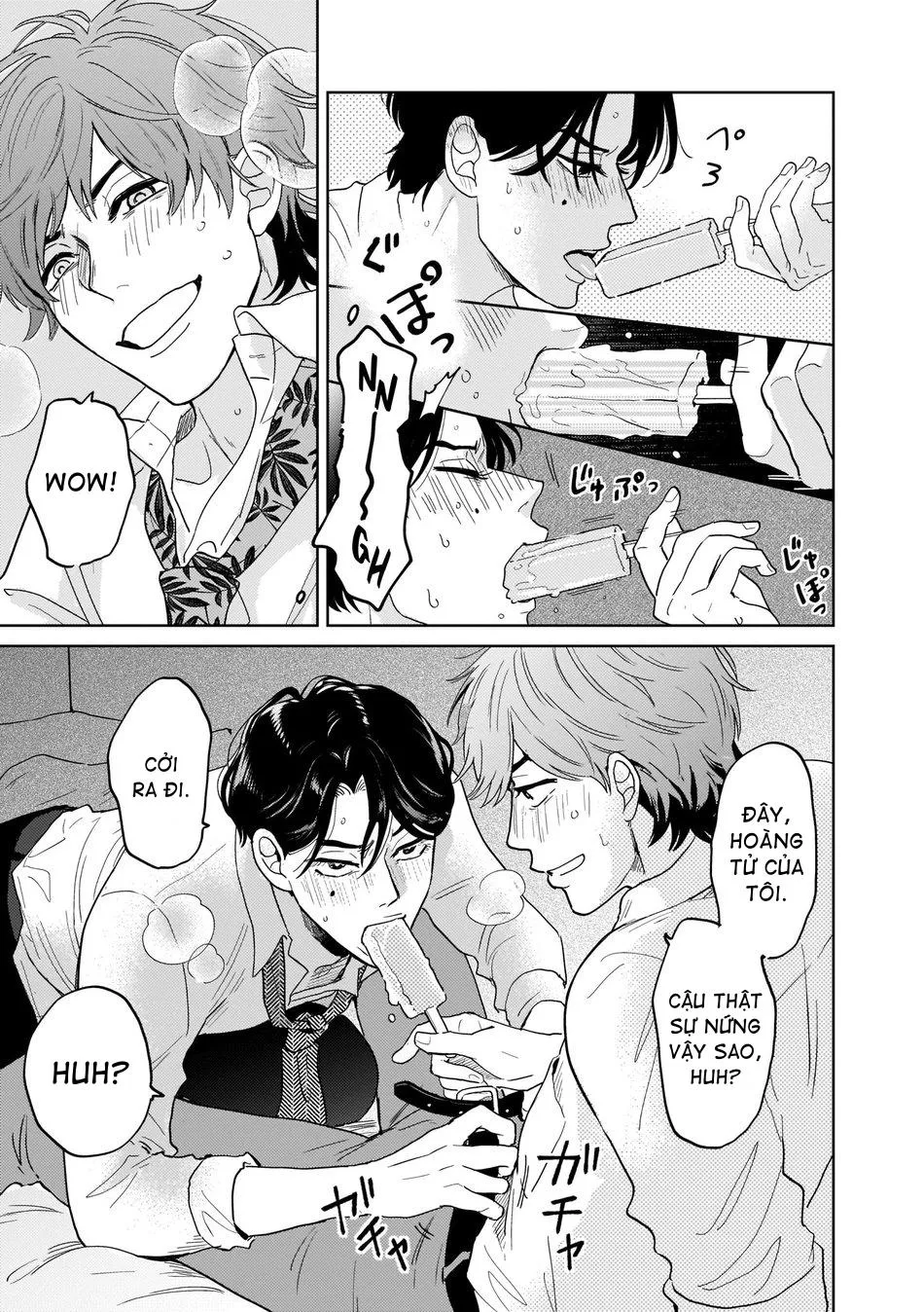 Kouri no Ouji wa Ami No Ue Chapter 1 Trang 29