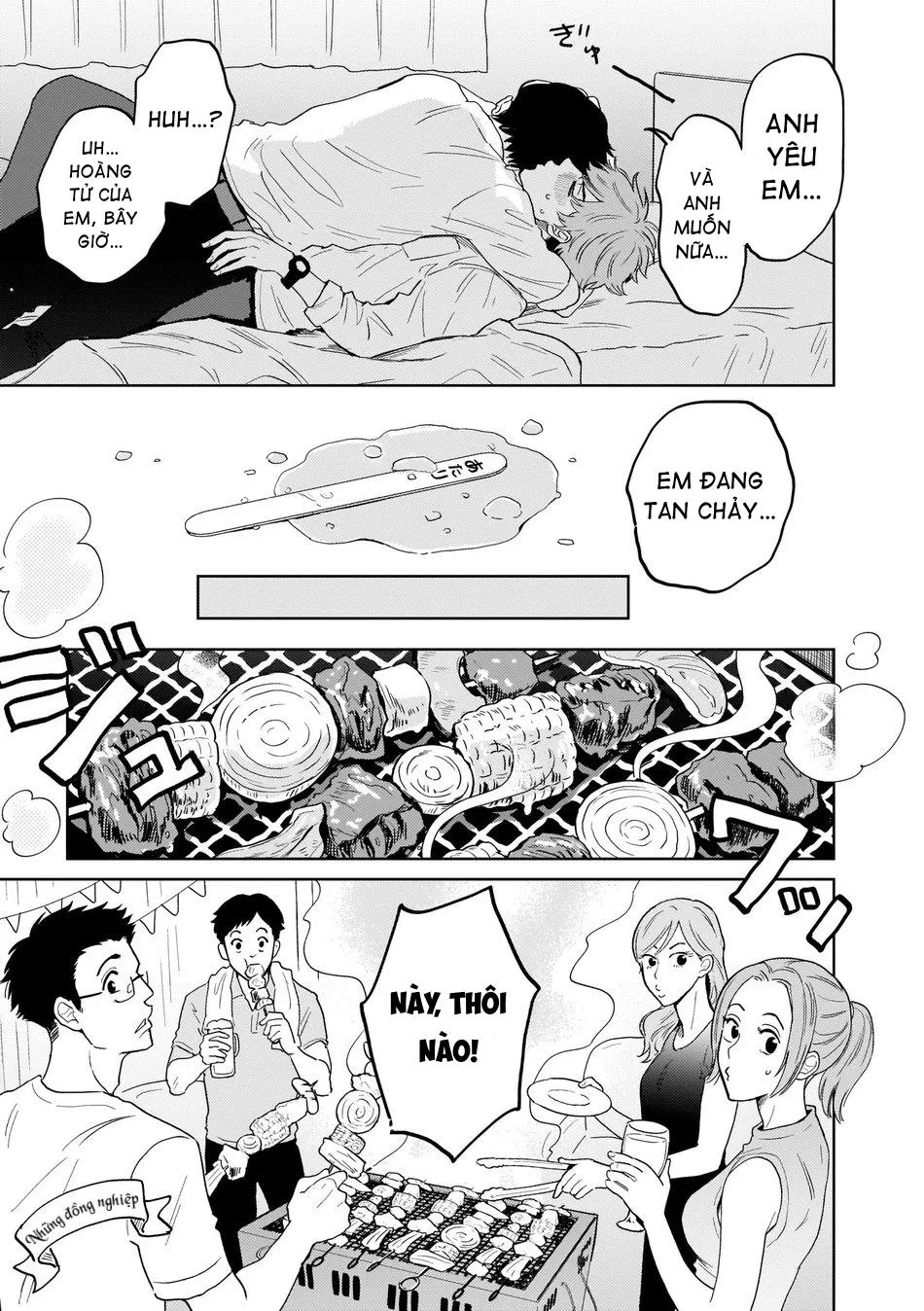 Kouri no Ouji wa Ami No Ue Chapter 1 Trang 31