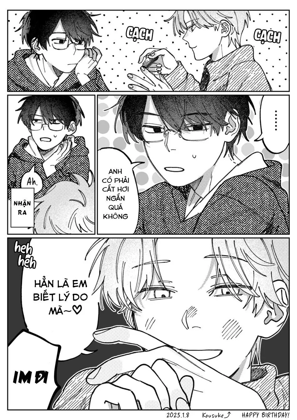 Kousuke X Natsuki Chapter 9 Trang 4