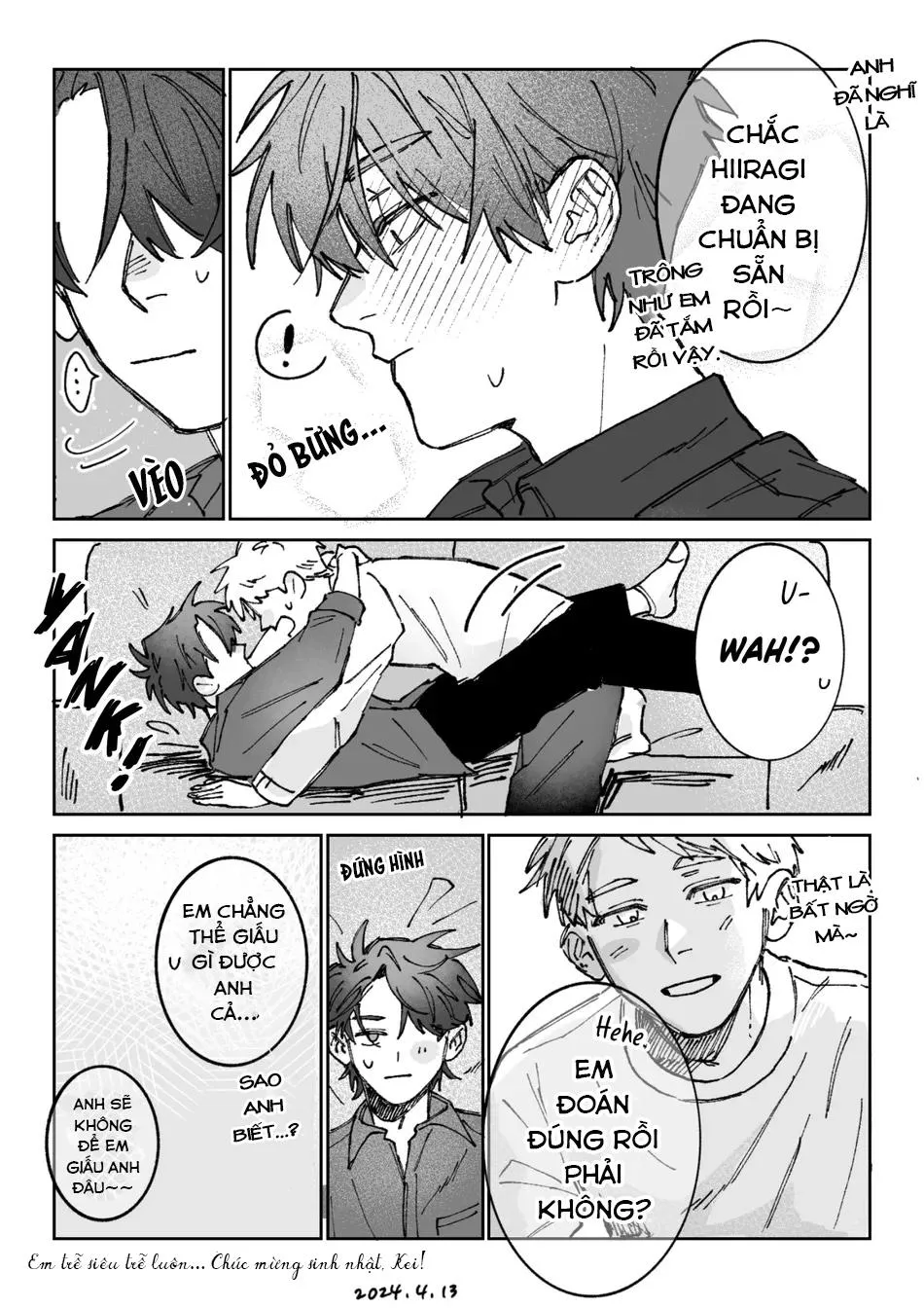 Kousuke X Natsuki Chapter 14 Trang 5