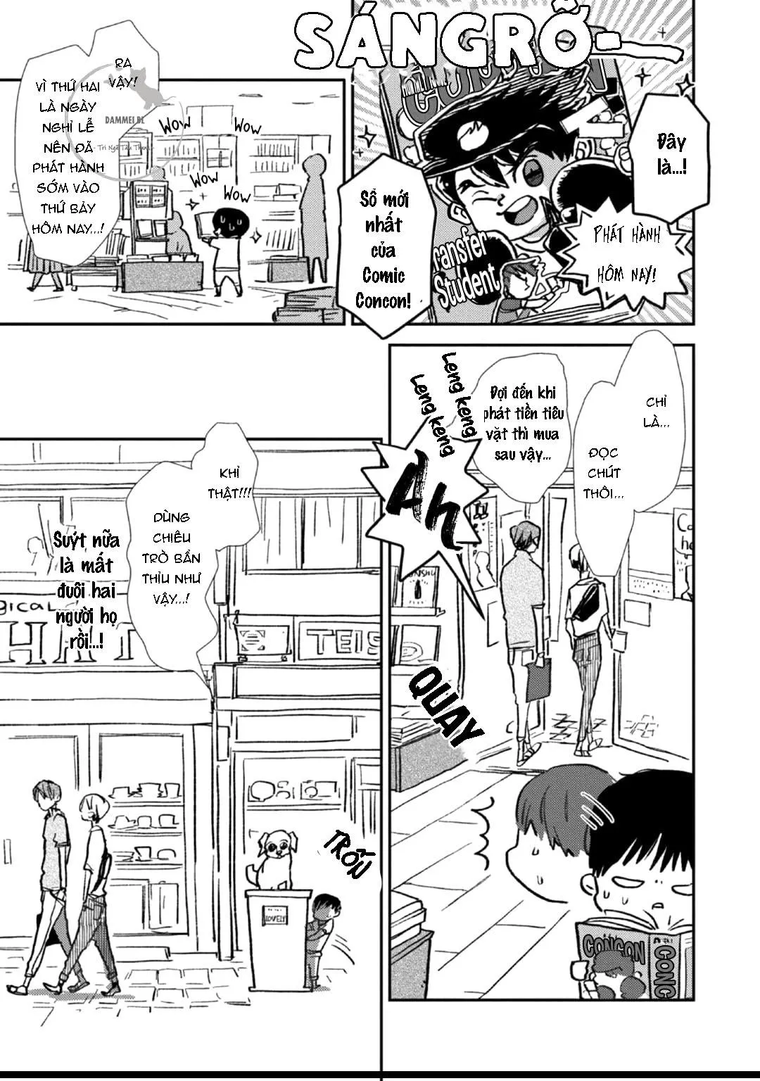 Kumaneko Milk Tea Chapter 7 Trang 4