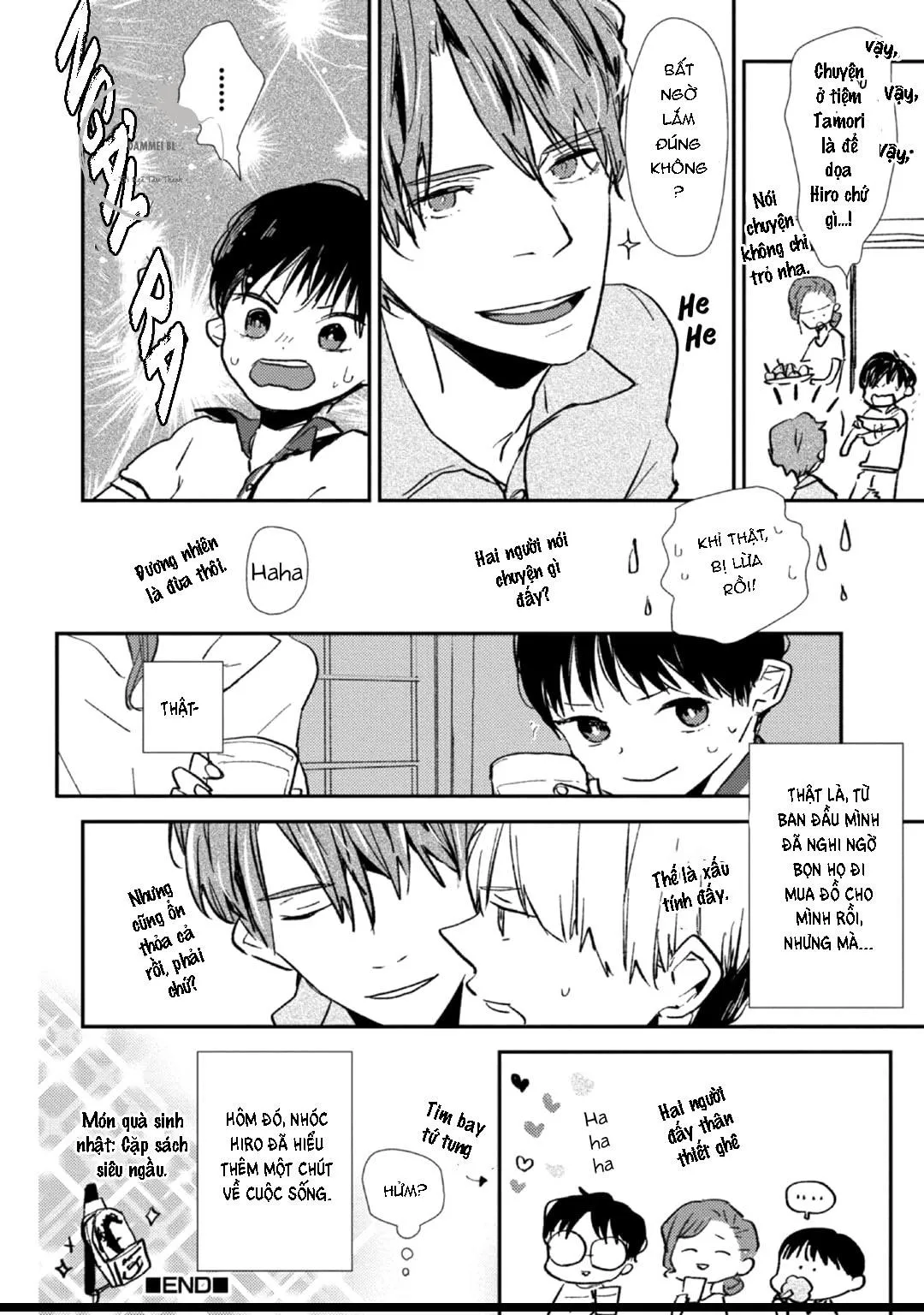 Kumaneko Milk Tea Chapter 7 Trang 9