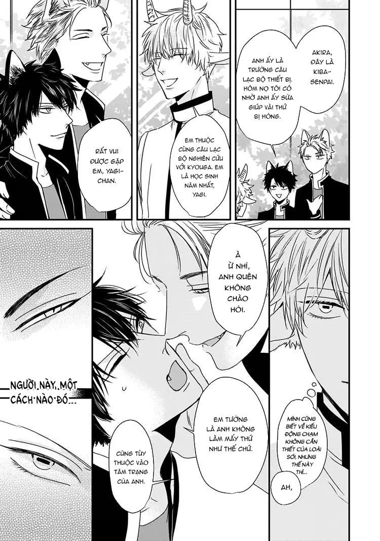 Kỳ Phát Tình Của Dê và Sói Chapter 4 Trang 13