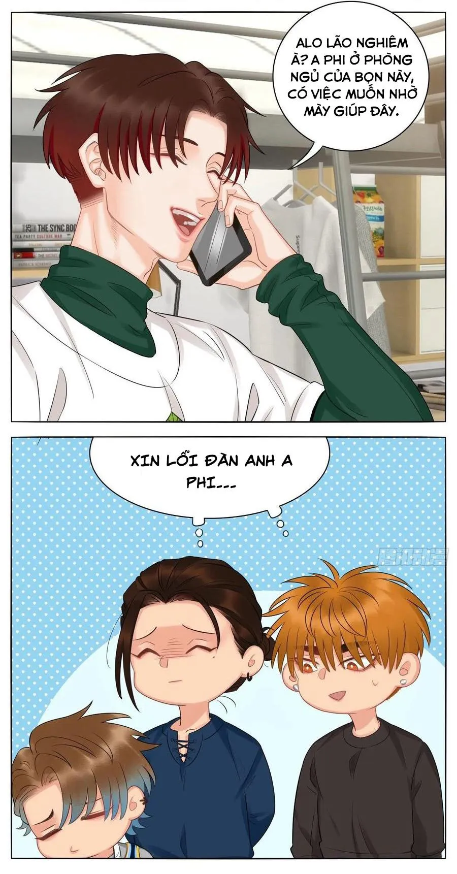 Ký túc xá nam phòng 303 Chapter 56 Trang 35