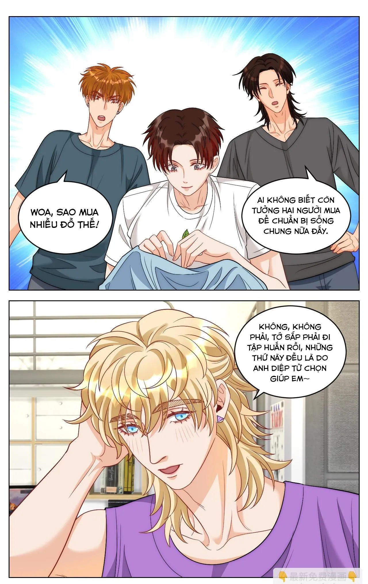 Ký túc xá nam phòng 303 Chapter 251 Trang 14