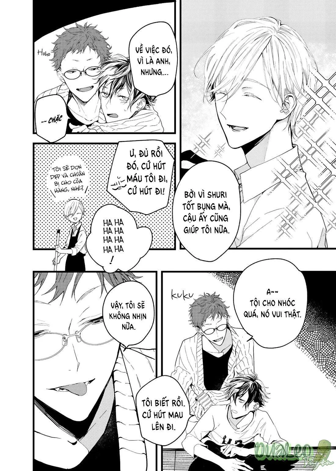 Kyuuketsuki ha shinzo no yume wo miru Chapter 1 Trang 8