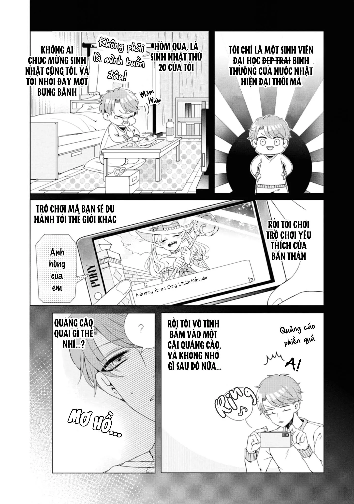 Lạc Vào Thế Giới Otome Chapter 1 Trang 10