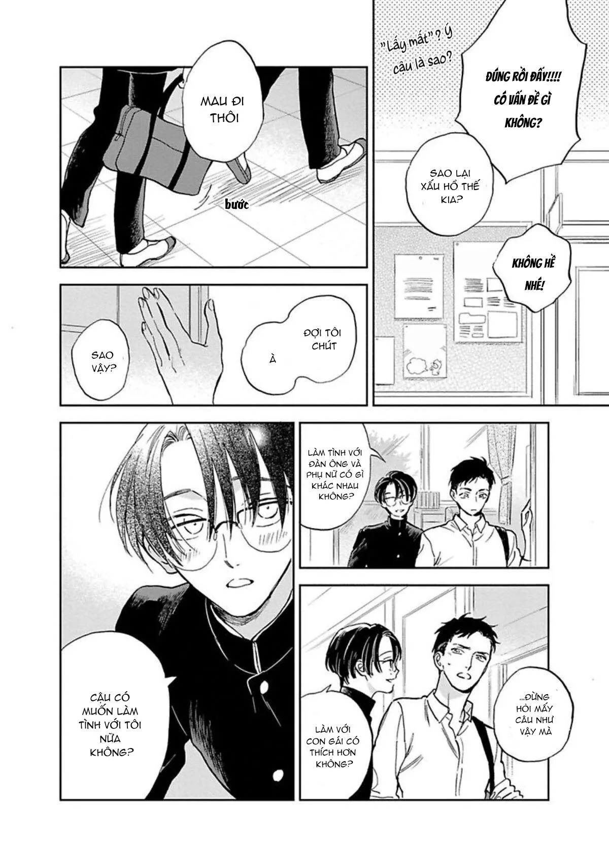 Làm bạn được không? Chapter 4 Trang 8