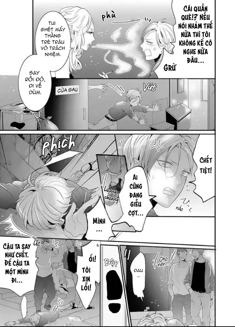 Mang Thai Với Dã Thú Chapter 2 Trang 6