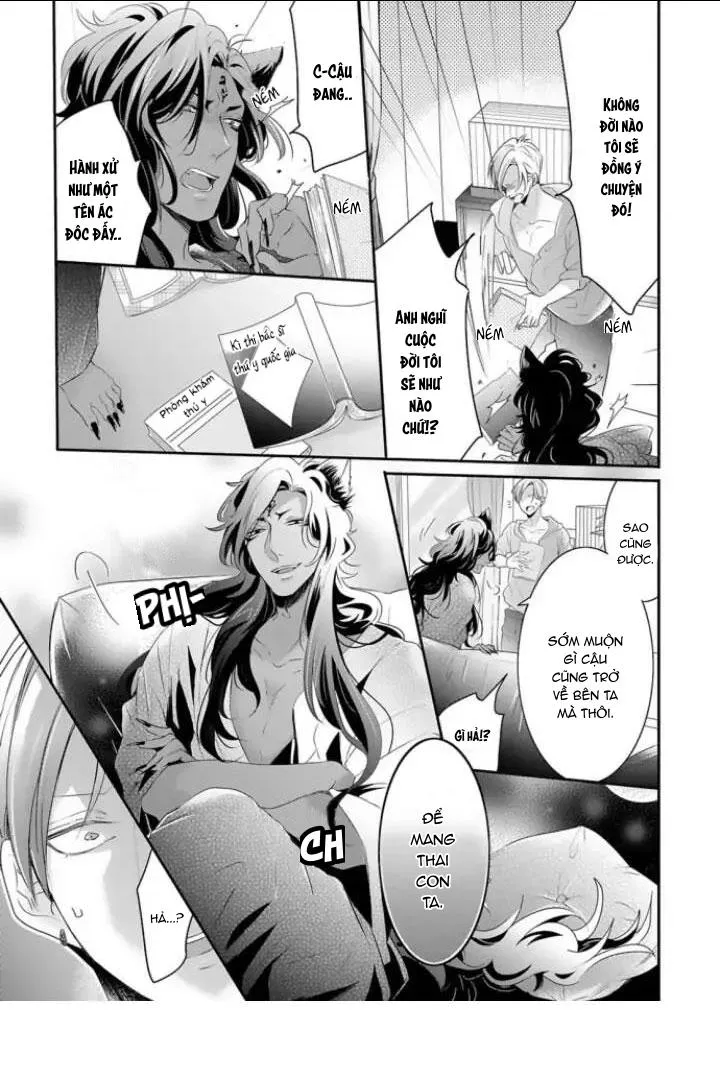 Mang Thai Với Dã Thú Chapter 9 Trang 8