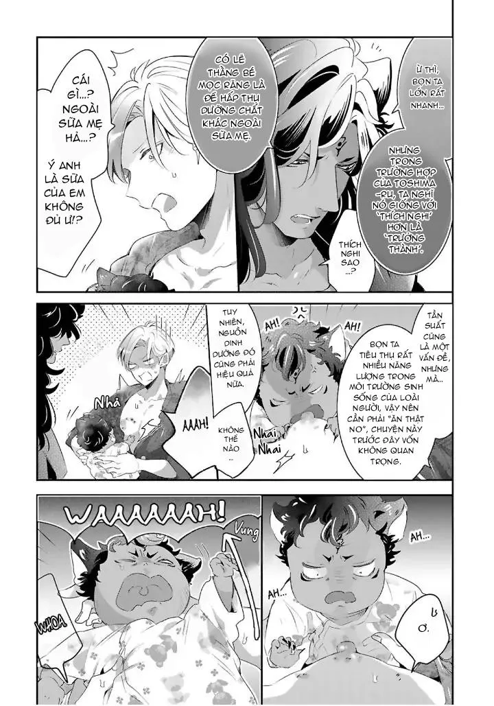 Mang Thai Với Dã Thú Chapter 37 Trang 8