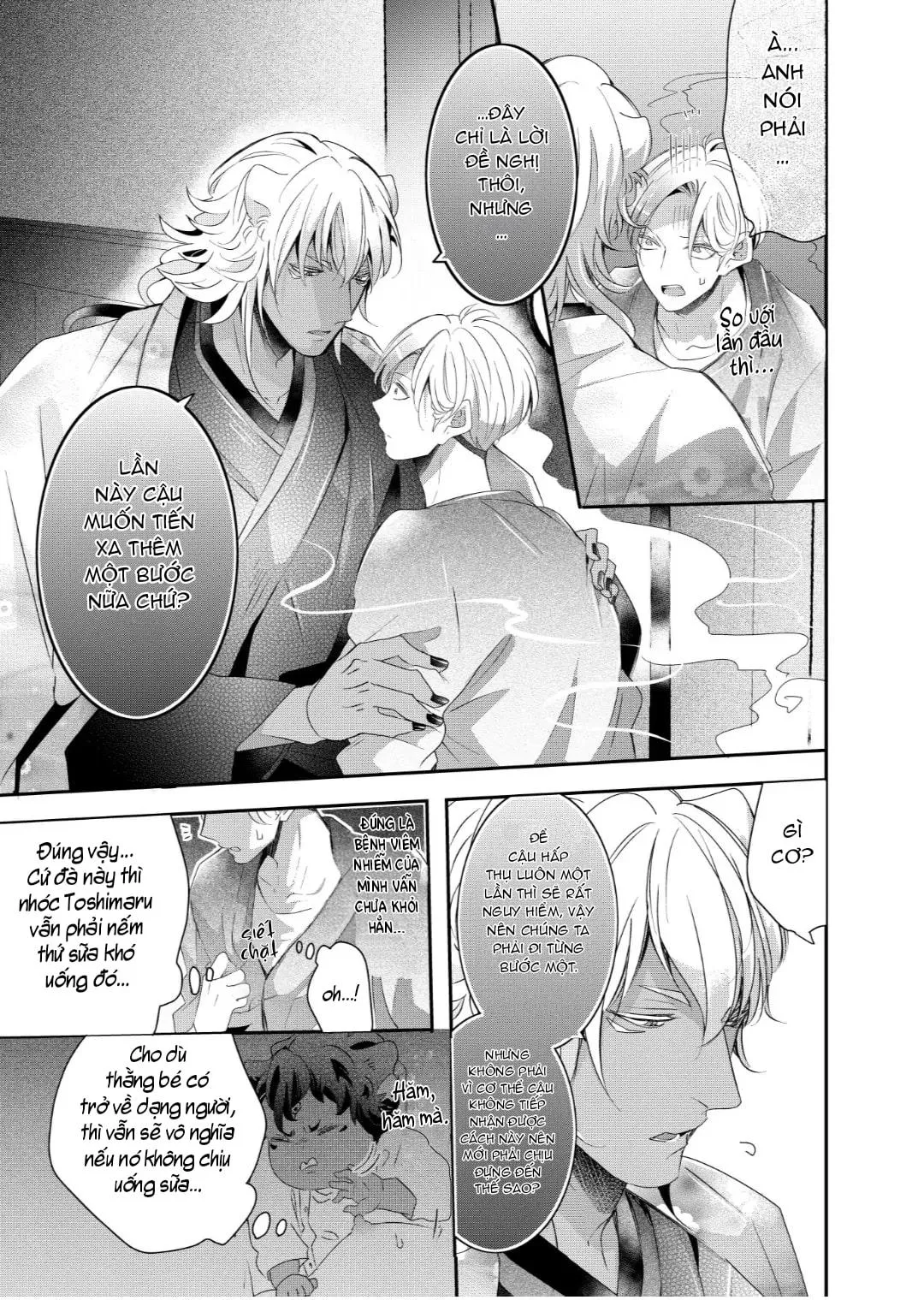 Mang Thai Với Dã Thú Chapter 58 Trang 8