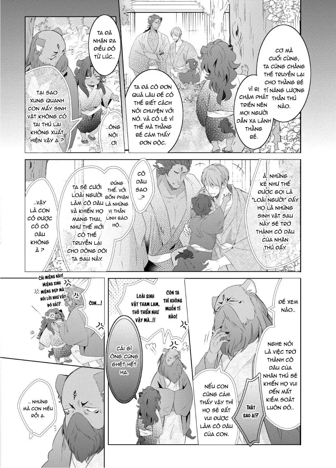 Mang Thai Với Dã Thú Chapter 61 Trang 6