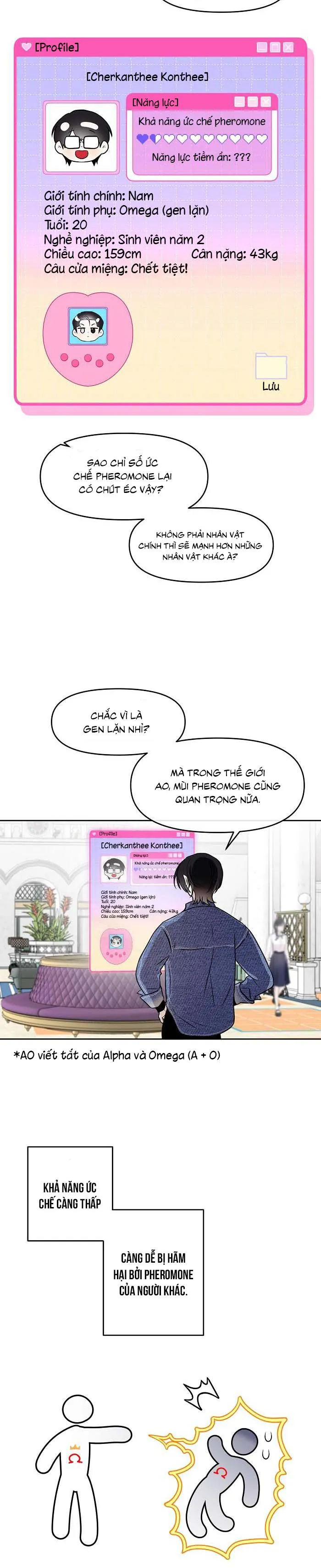 Làm sao đây? Tôi gặp phải quest công lược tổng tài tra nam rồi Chapter 3 Trang 4