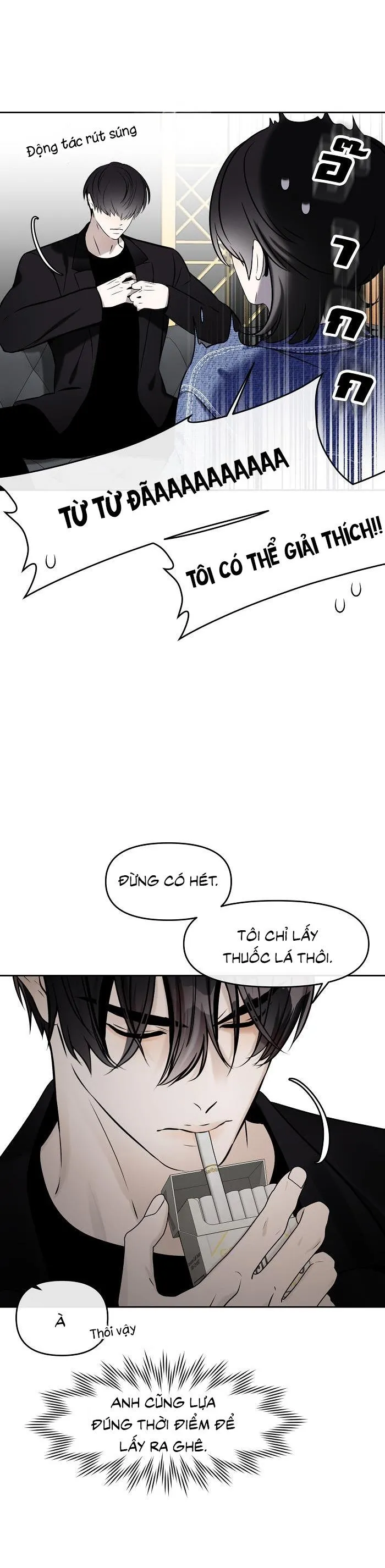 Làm sao đây? Tôi gặp phải quest công lược tổng tài tra nam rồi Chapter 4 Trang 11