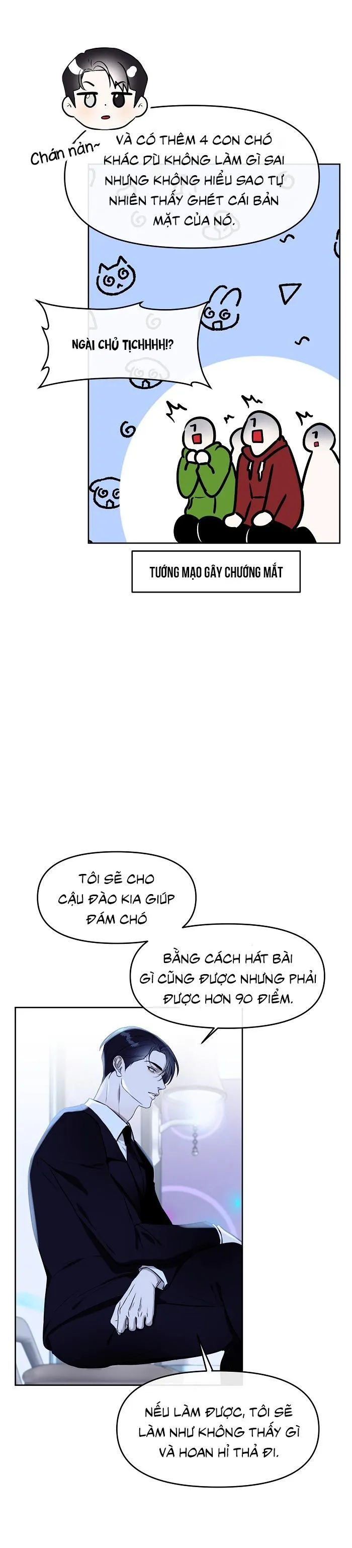 Làm sao đây? Tôi gặp phải quest công lược tổng tài tra nam rồi Chapter 6 Trang 7