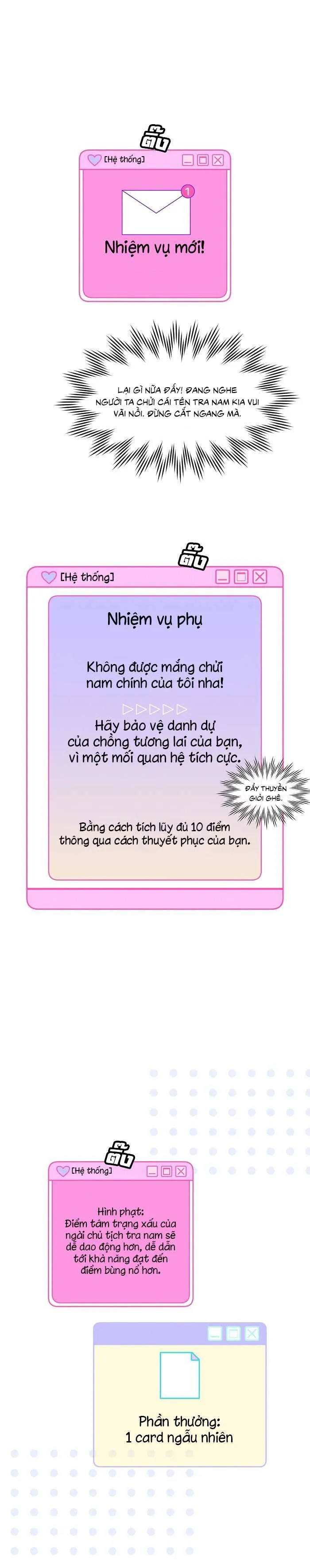 Làm sao đây? Tôi gặp phải quest công lược tổng tài tra nam rồi Chapter 8 Trang 11