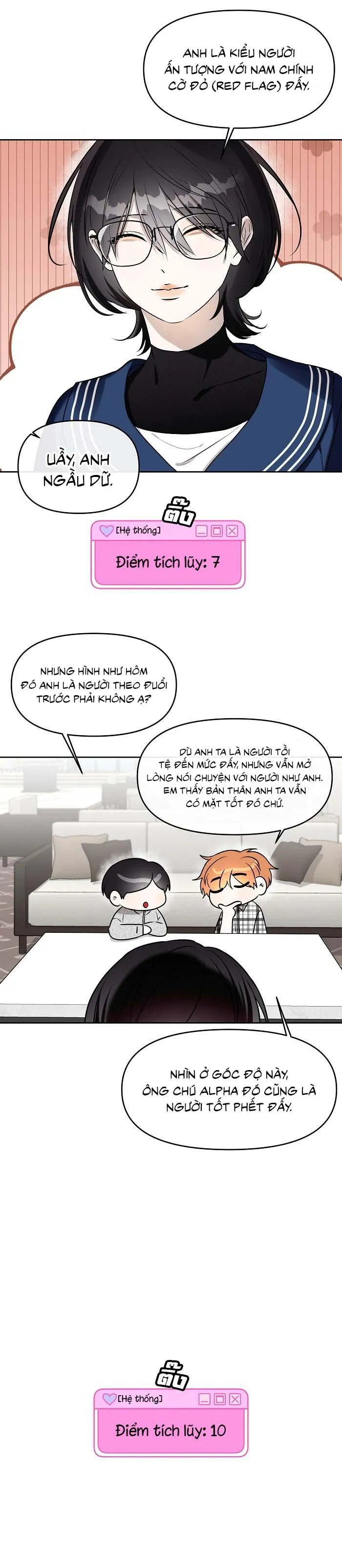 Làm sao đây? Tôi gặp phải quest công lược tổng tài tra nam rồi Chapter 8 Trang 17