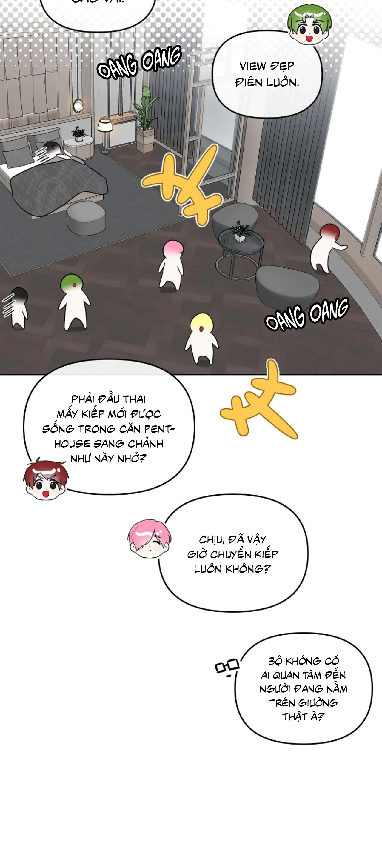 Làm sao đây? Tôi gặp phải quest công lược tổng tài tra nam rồi Chapter 34 Trang 35