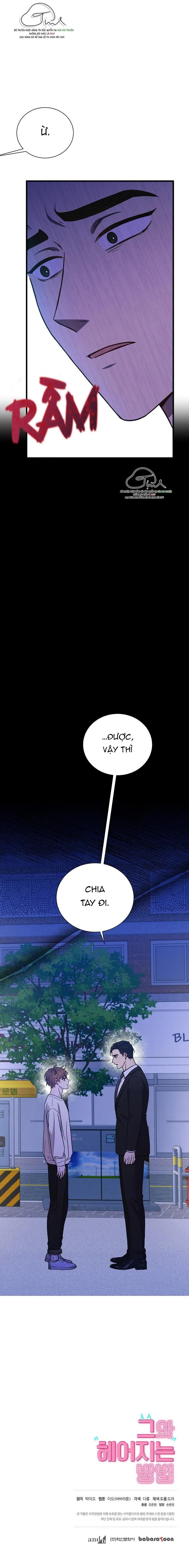 Làm Thế Nào Để Chia Tay Với Anh Ta Chapter 32 Trang 37