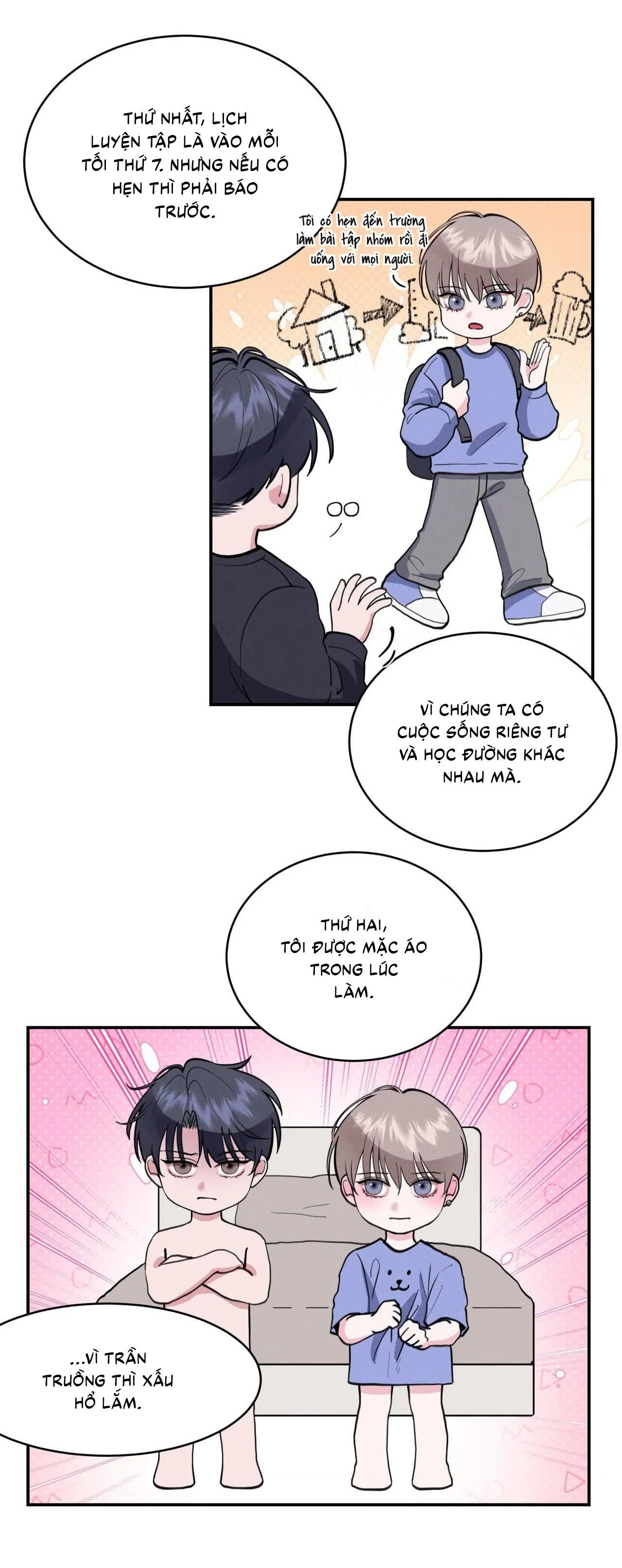 Làm Tình Cũng Cần Luyện Tập Nữa Sao?! Chapter 2 Trang 14