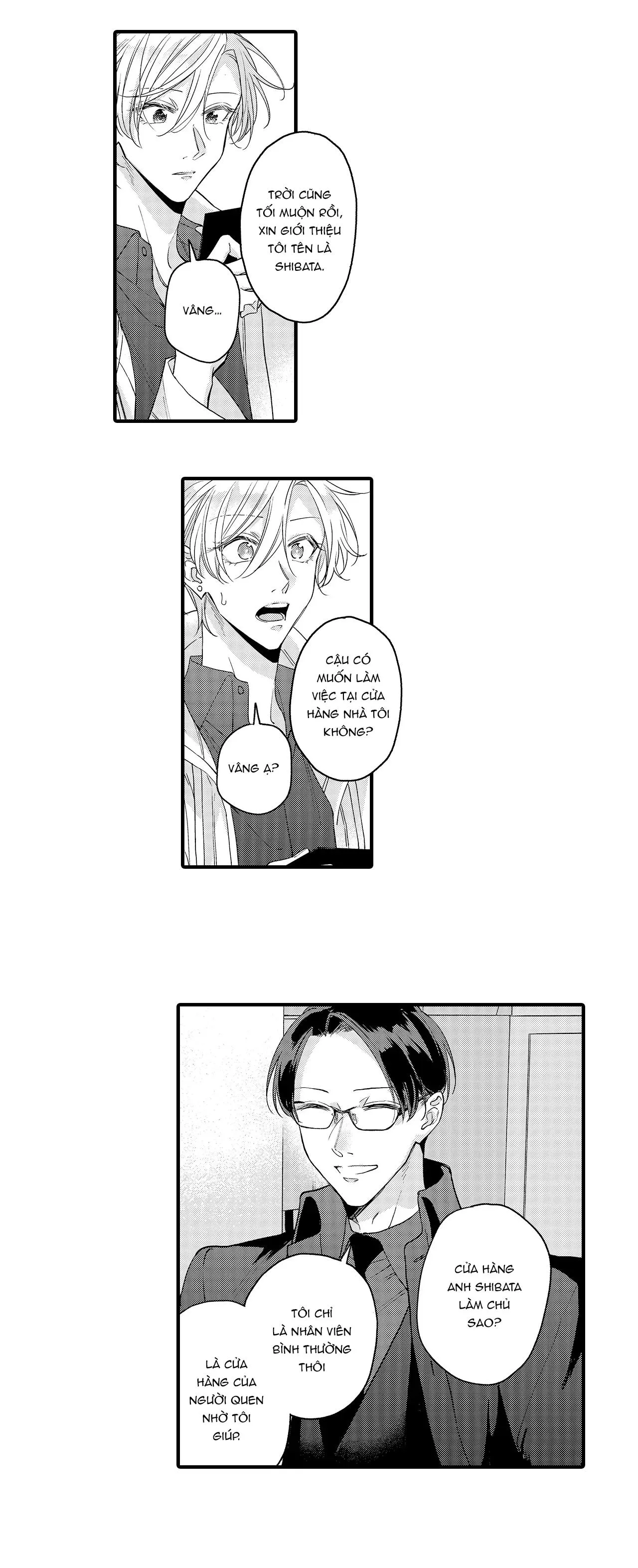 Làm tình với một Yakuza trí thức, yêu và sẽ không bao giờ buông tay! Chapter 2 Trang 4