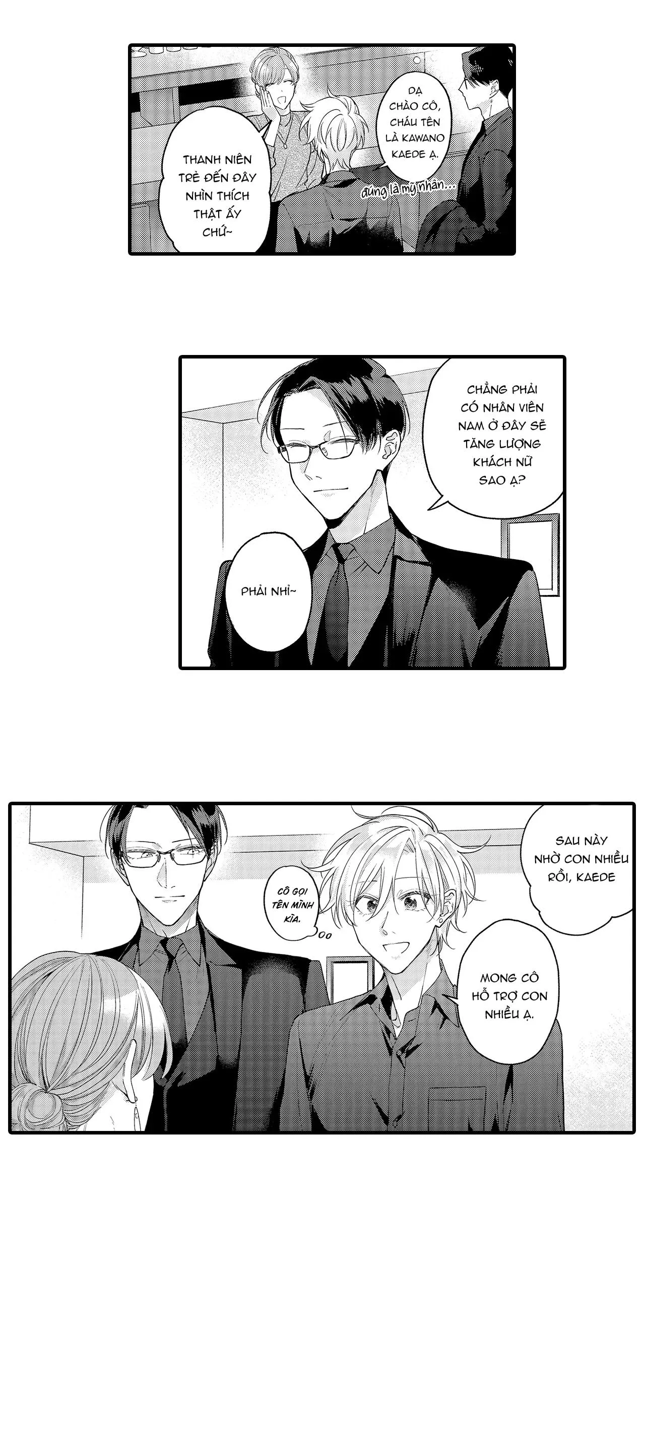 Làm tình với một Yakuza trí thức, yêu và sẽ không bao giờ buông tay! Chapter 2 Trang 7