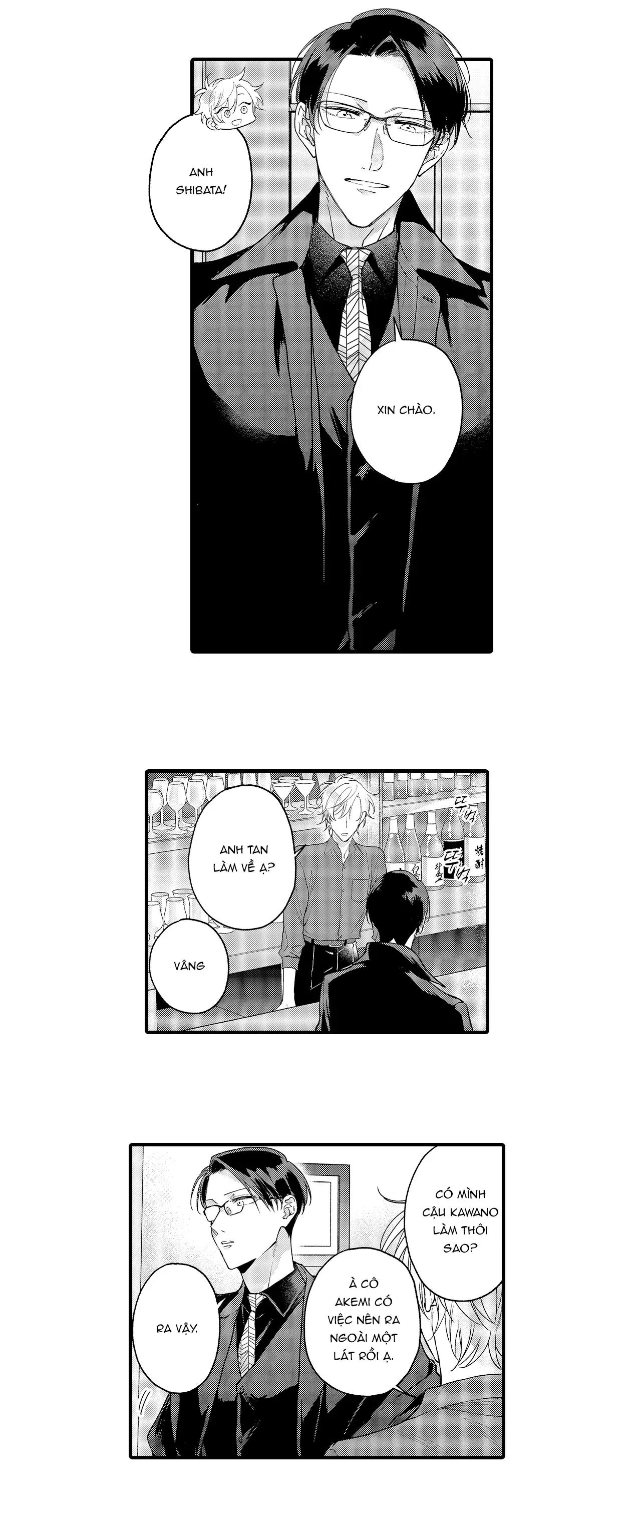 Làm tình với một Yakuza trí thức, yêu và sẽ không bao giờ buông tay! Chapter 2 Trang 9