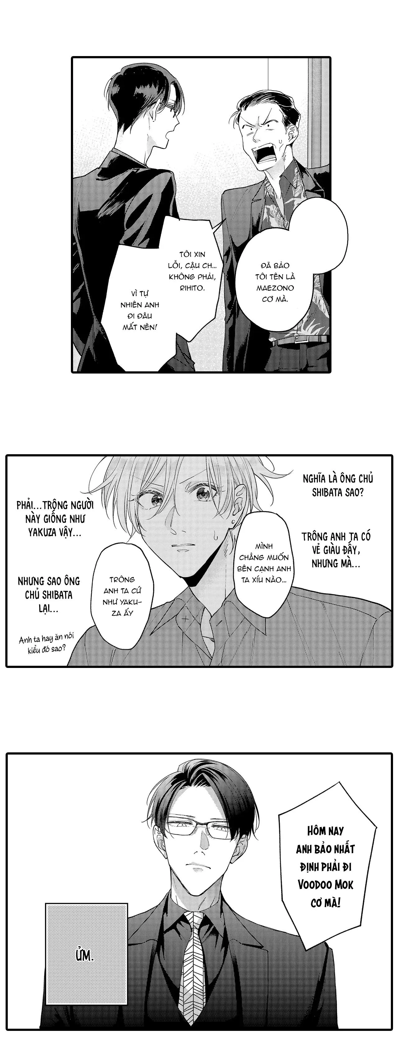 Làm tình với một Yakuza trí thức, yêu và sẽ không bao giờ buông tay! Chapter 2 Trang 19
