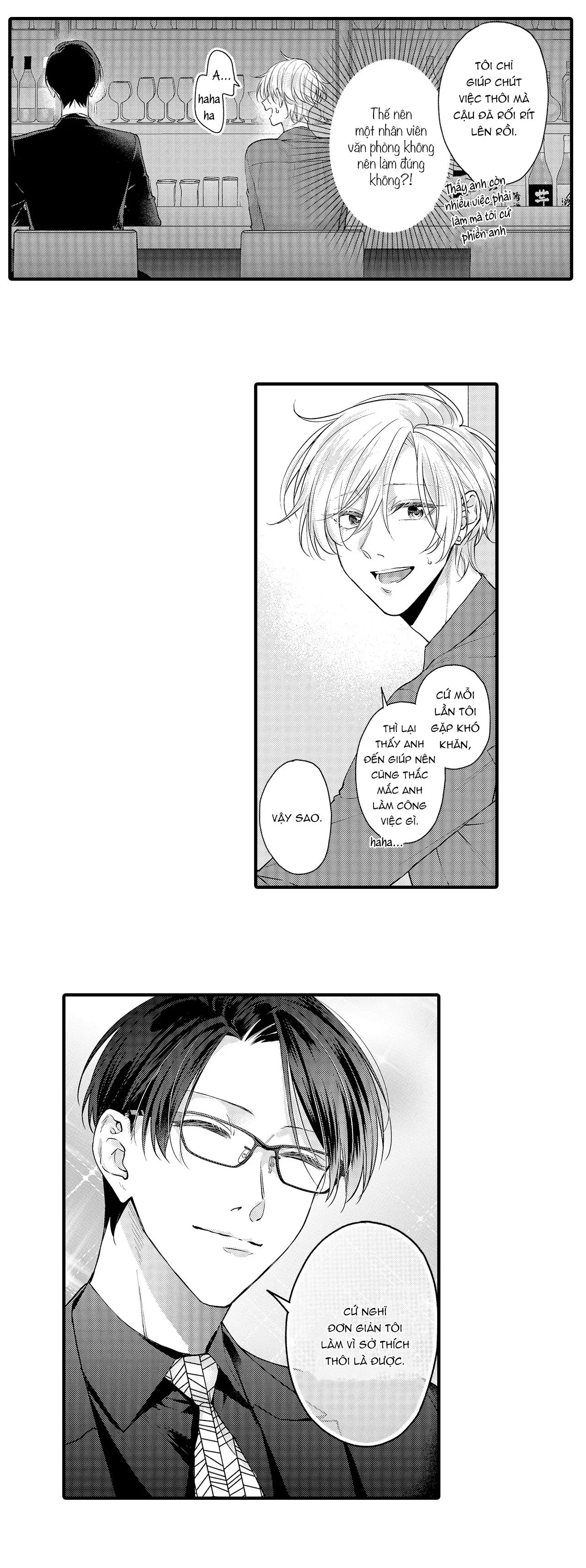 Làm tình với một Yakuza trí thức, yêu và sẽ không bao giờ buông tay! Chapter 3 Trang 4